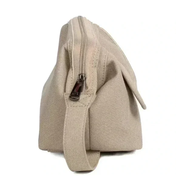 LUG Via Matte Luxe VL (Vegan Leather) Toiletry Cosmetic Case - Sand Taupe - Picture 3 of 13